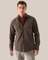 Eton Button Down Uni Flanel Organic Cotton Overhemd Rood