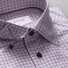 Eton Button Under Fine Twill Overhemd Warm Roze