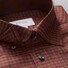 Eton Button Under Flannel Fine Twill Overhemd Roodroze