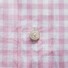 Eton Button Under Gingham Check Overhemd Roze