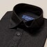Eton Button Under Polo Shirt Poloshirt Black Melange Dark