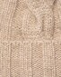 Eton Cable Knit Cashmere Beanie Cap / Beanie Beige