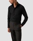 Eton Canclini Luxury Ultra Soft Cotton Cashmere Silk Overhemd Zwart