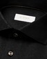 Eton Canclini Luxury Ultra Soft Cotton Cashmere Silk Shirt Black