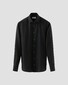 Eton Canclini Luxury Ultra Soft Cotton Cashmere Silk Shirt Black