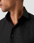 Eton Canclini Luxury Ultra Soft Cotton Cashmere Silk Shirt Black