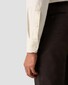 Eton Canclini Luxury Ultra Soft Cotton Cashmere Silk Shirt White