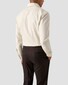 Eton Canclini Luxury Ultra Soft Cotton Cashmere Silk Shirt White