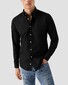 Eton Chambray Denim Cotton Button-Down Overhemd Dark Navy