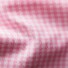 Eton Check Twill Contrast Button Overhemd Roze