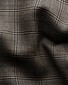 Eton Checked Merino Wool Wide Spread Collar Overhemd Bruin