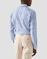 Eton Checked Signature Twill Organic Cotton Shirt Pink-Blue