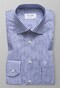 Eton Classic Check Twill Stretch Overhemd Diep Blauw