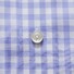 Eton Classic Signature Twill Check Overhemd Pastel Blauw