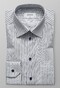 Eton Classic Striped Poplin Shirt Grey