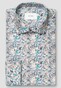 Eton Colorful Patchwork Pattern Luxury Cotton Signature Twill Overhemd Multicolor