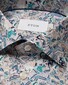 Eton Colorful Patchwork Pattern Luxury Cotton Signature Twill Overhemd Multicolor