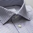 Eton Contemporary Striped Shirt Navy