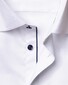 Eton Contrast Details Uni Color Signature Twill Shirt White