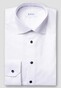 Eton Contrast Details Uni Color Signature Twill Shirt White