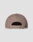 Eton Cotton Corduroy Grain Ribbon Cap Brown