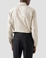Eton Cotton Linen Fine Houndstooth Pattern Shirt Light Brown