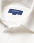 Eton Cotton Linen Poloshirt White