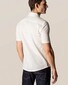 Eton Cotton Linen Poloshirt White
