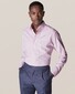 Eton Cotton Lyocell Soft Royal Oxford Shirt Pink