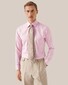 Eton Cotton Lyocell Stretch Twill Shirt Pink