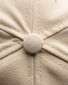 Eton Cotton Panama Texture Leather Details Cap Off White
