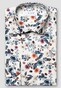 Eton Cotton Signature Twill Floral Pattern Overhemd Wit-Multi