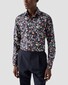 Eton Cotton Signature Twill Floral Pattern Shirt Navy-Multi