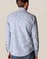 Eton Cotton Silk Duo Check Shirt Blue