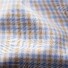 Eton Cotton Tencel Check Overhemd Gebroken Wit