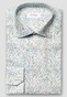 Eton Cotton Tencel Fantasy Paisley Pattern Overhemd Groen-Multi