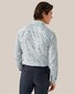 Eton Cotton Tencel Fantasy Paisley Pattern Shirt Blue