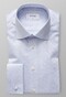 Eton Cotton Tencel French Cuff Overhemd Blauw
