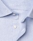 Eton Cotton Tencel Lyocell Stretch Rich Woven Texture Overhemd Licht Blauw