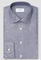 Eton Cotton Tencel Lyocell Stretch Rich Woven Texture Shirt Navy