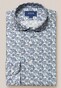 Eton Cotton Tencel Paisley Pattern Overhemd Blauw