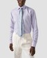 Eton Cotton Tencel Subtle Stretch Overhemd Licht Paars