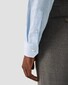 Eton Cotton Twill Cutaway Collar Overhemd Licht Blauw