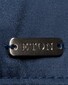 Eton Cotton Twill Uni Leather Detailing Cap Navy