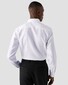 Eton Cutaway Collar Rich Structured Textured Twill Shirt White