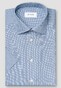 Eton Cutaway Short Sleeve Mini Pattern Overhemd Licht Blauw