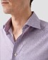 Eton Cutaway Short Sleeve Mini Pattern Shirt Pink