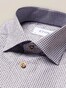 Eton Cutaway Signature Twill Micro Flower Shirt Beige