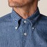 Eton Denim Button Down Shirt Light Blue