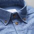 Eton Denim Popover Shirt Licht Blue Melange